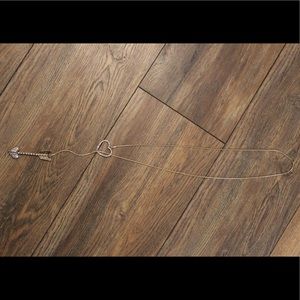 Betsey Johnson Shot Through the Heart necklace